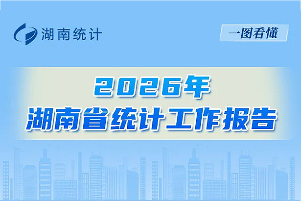 收藏!一图读懂2026年湖南统计工作报告